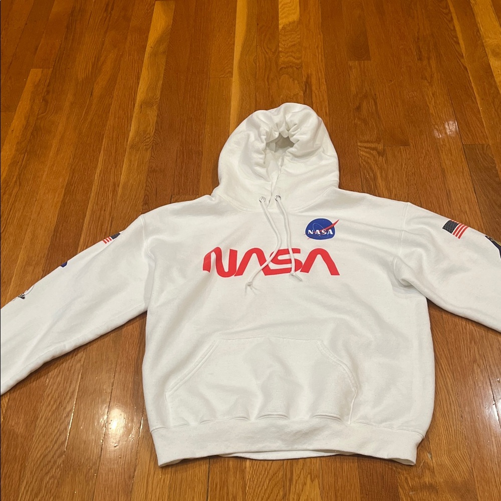 PERFECT CONDITION BOWERY NASA HOODIE SIZE MED. NO FLAWS! CLEAN NO MARKS!